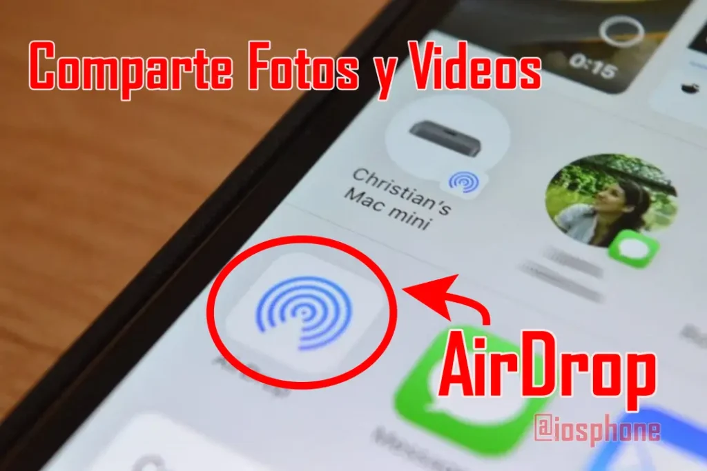 Como Compartir Fotos y Videos Usando Airdrop en iPhone