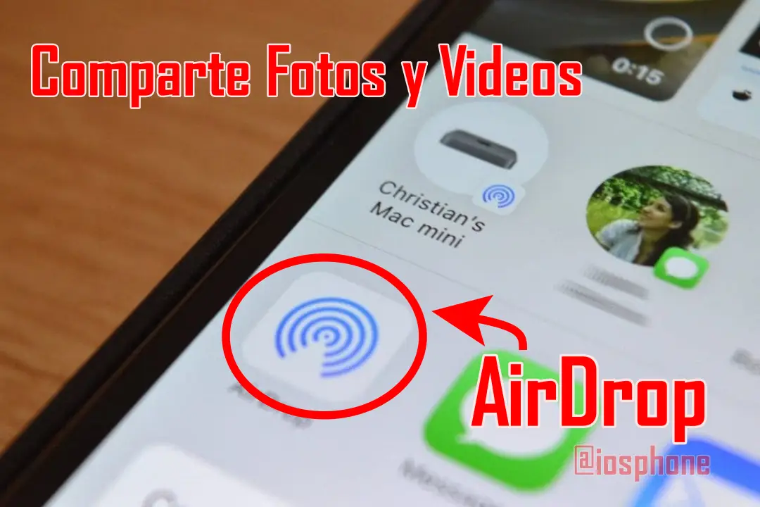 Como Compartir Fotos y Videos Usando Airdrop en iPhone
