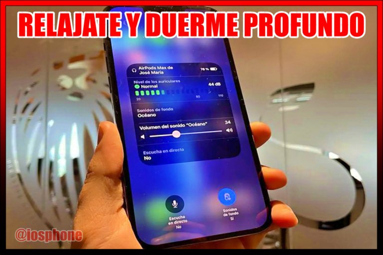 Cómo Poner Sonidos para Dormir en iPhone
