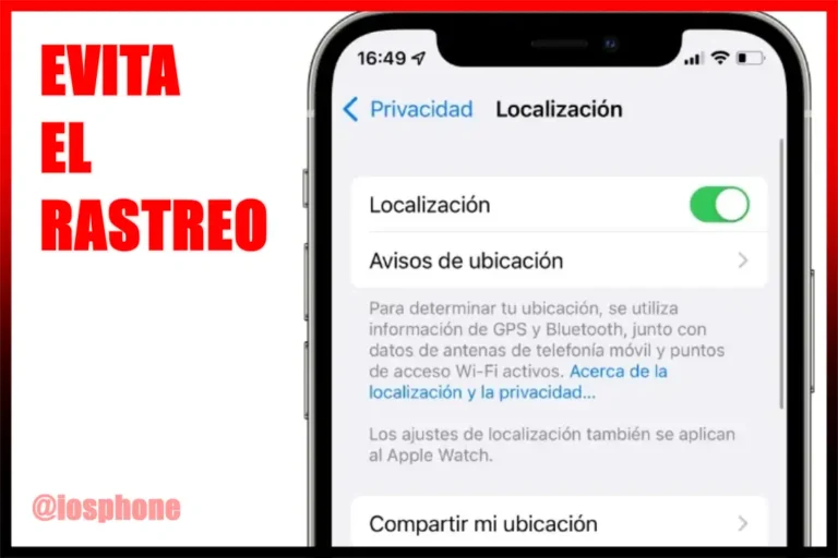 Cómo evitar que rastreen mi iPhone por GPS