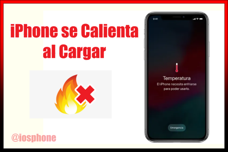 Porque se Calienta mi iPhone al Cargarlo si es Nuevo