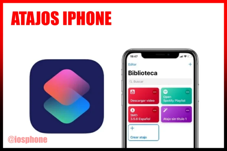 Atajos en iPhone