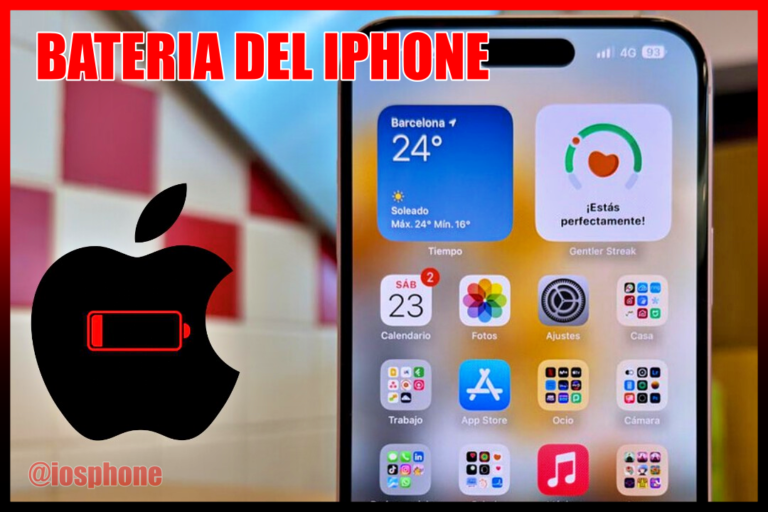 Batería del iPhone