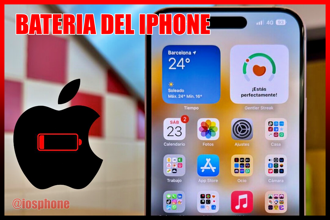 Batería del iPhone