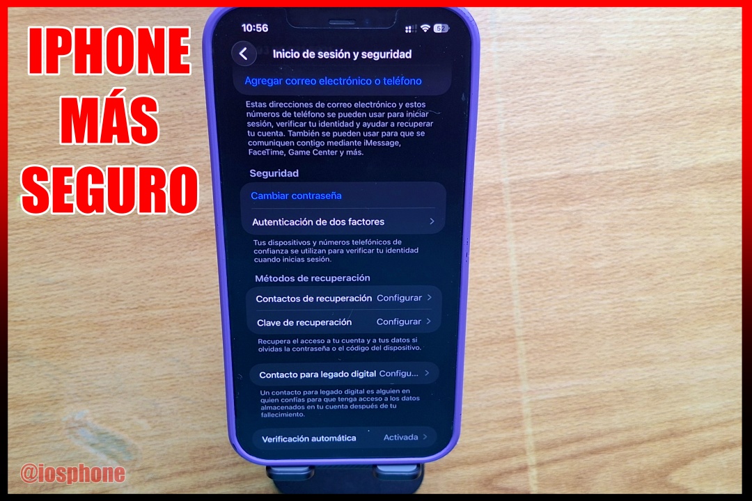 Cómo Activar 2 Factores en iPhone