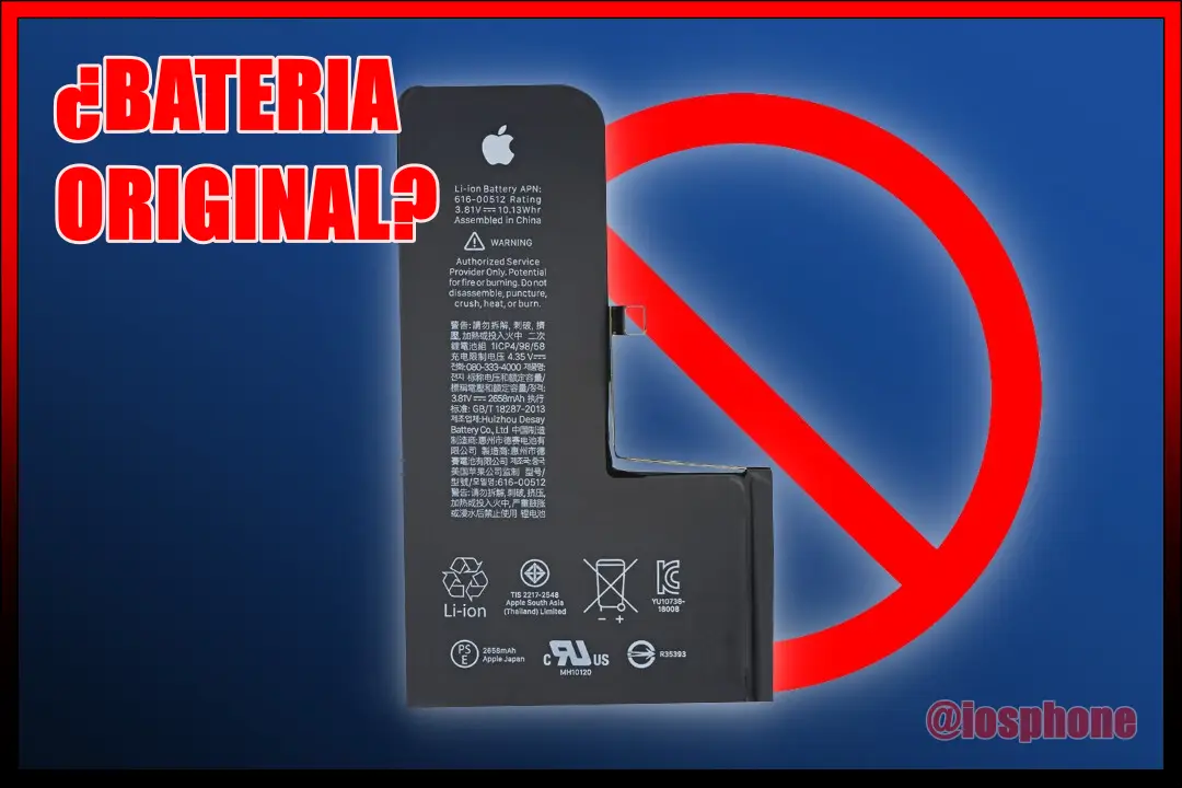 Como saber si la Bateria de mi iPhone es Cambiada