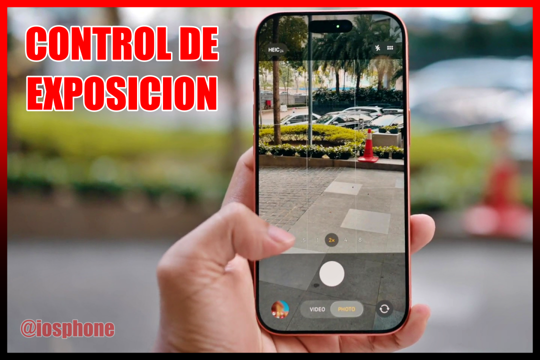 Cómo usar el control de exposición en la cámara