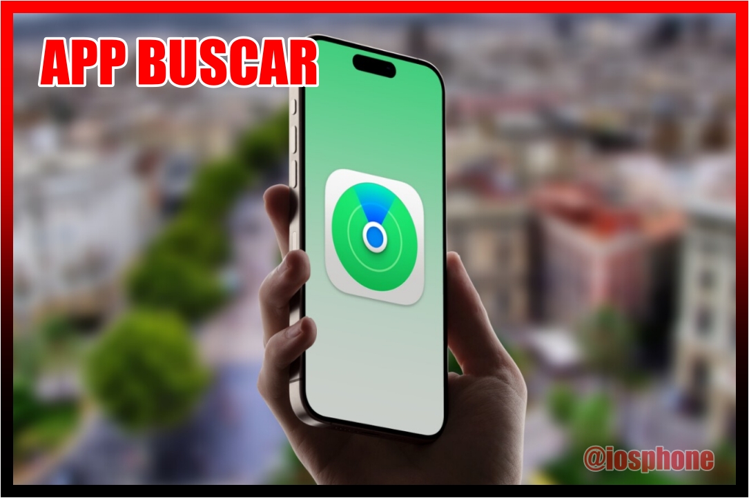 app Buscar para localizar un iPhone