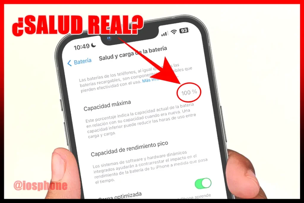 Como ver la Salud Real de la Bateria iPhone