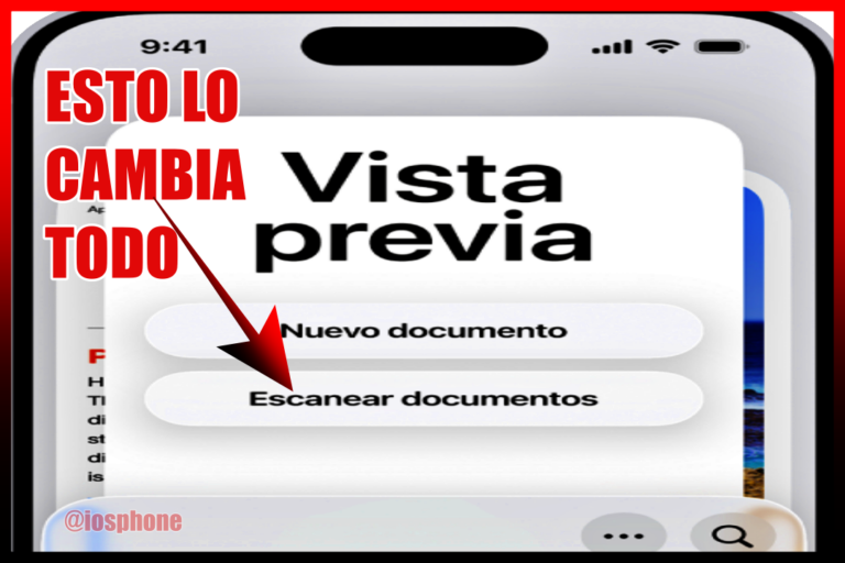 Qué hace la vista previa en el iPhone