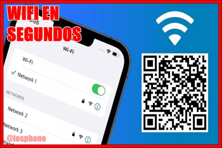 Cómo Compartir la Clave WIFI desde mi iPhone