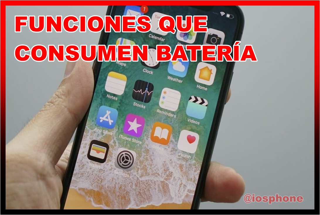 desactivar funciones que consumen batería
