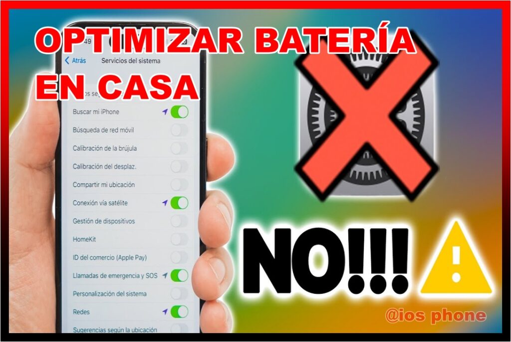 optimizar batería