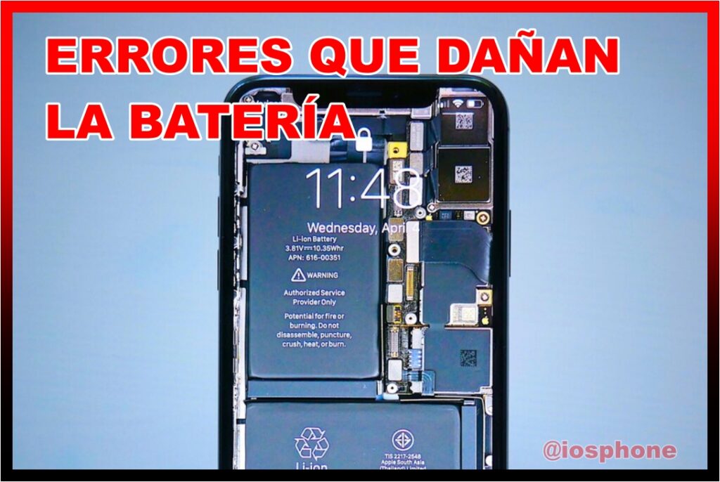 Errores comunes que dañan la batería
