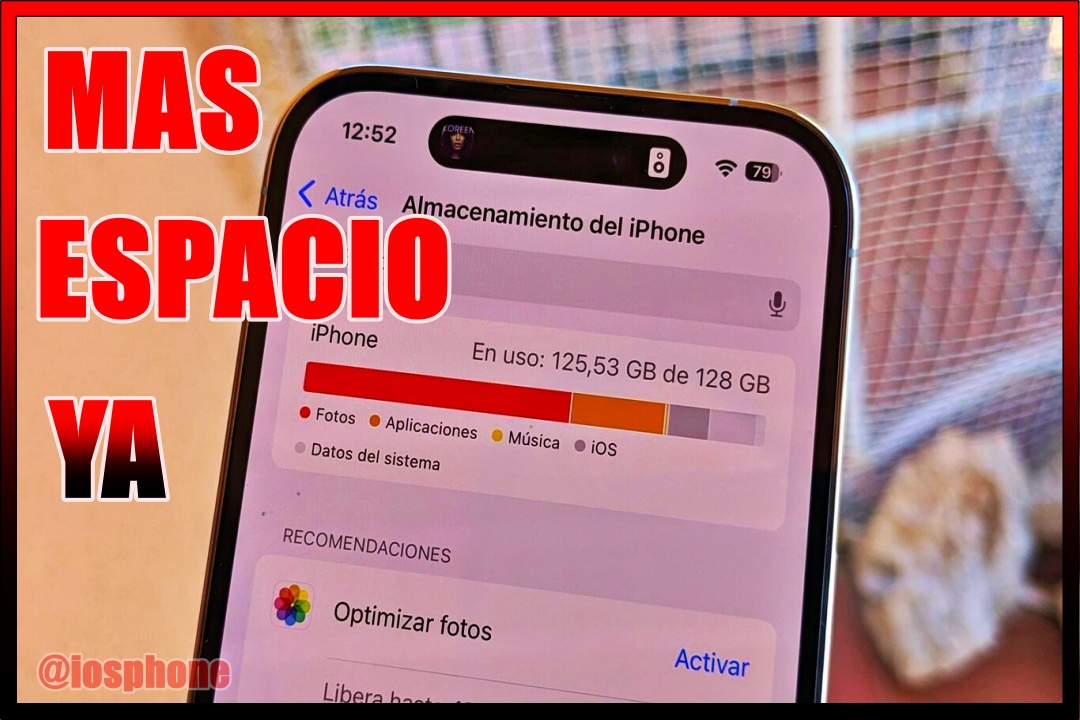 Evita que tu iPhone se llene con estos Ajustes