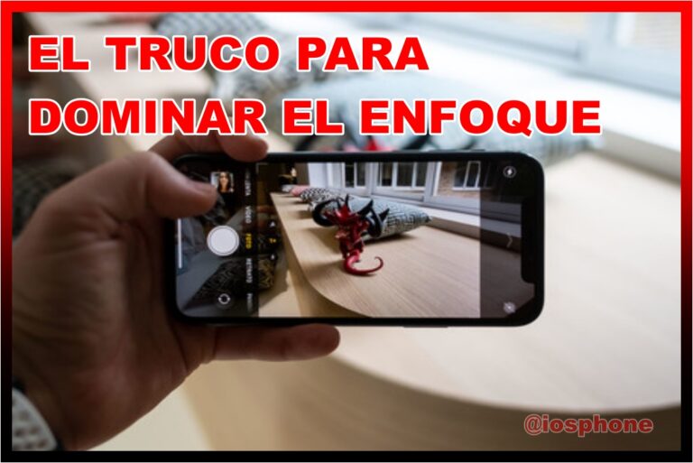 El Truco para Dominar el Enfoque