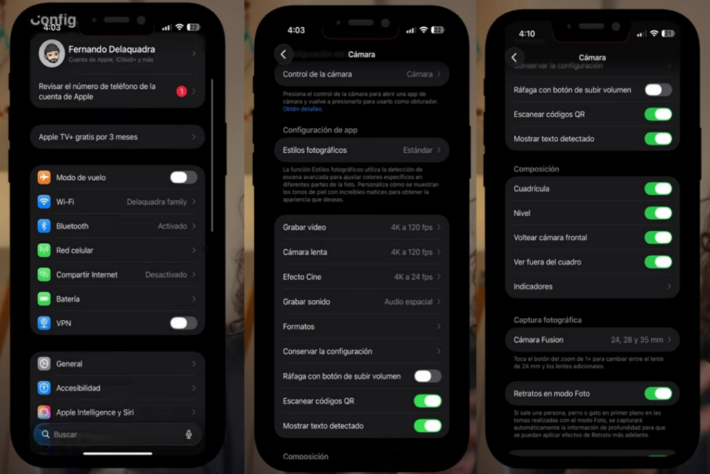 La Configuración de Cámara en iPhone que Mejora tus Fotos
