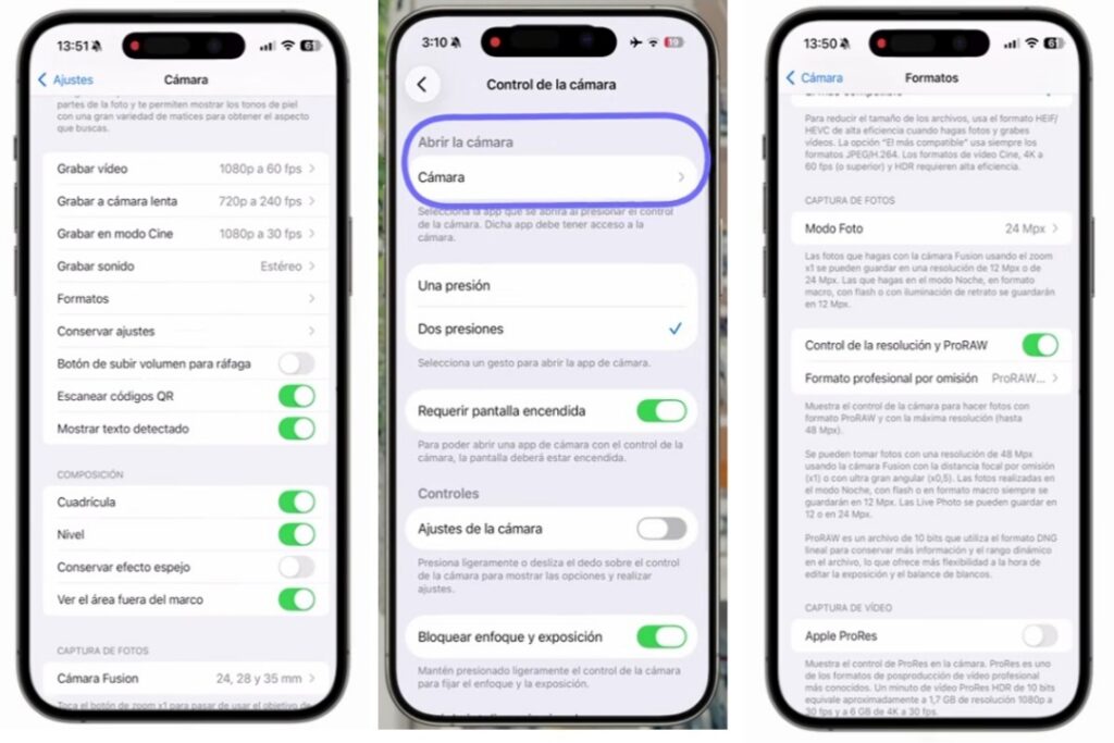 Modo Oculto de la Cámara del iPhone